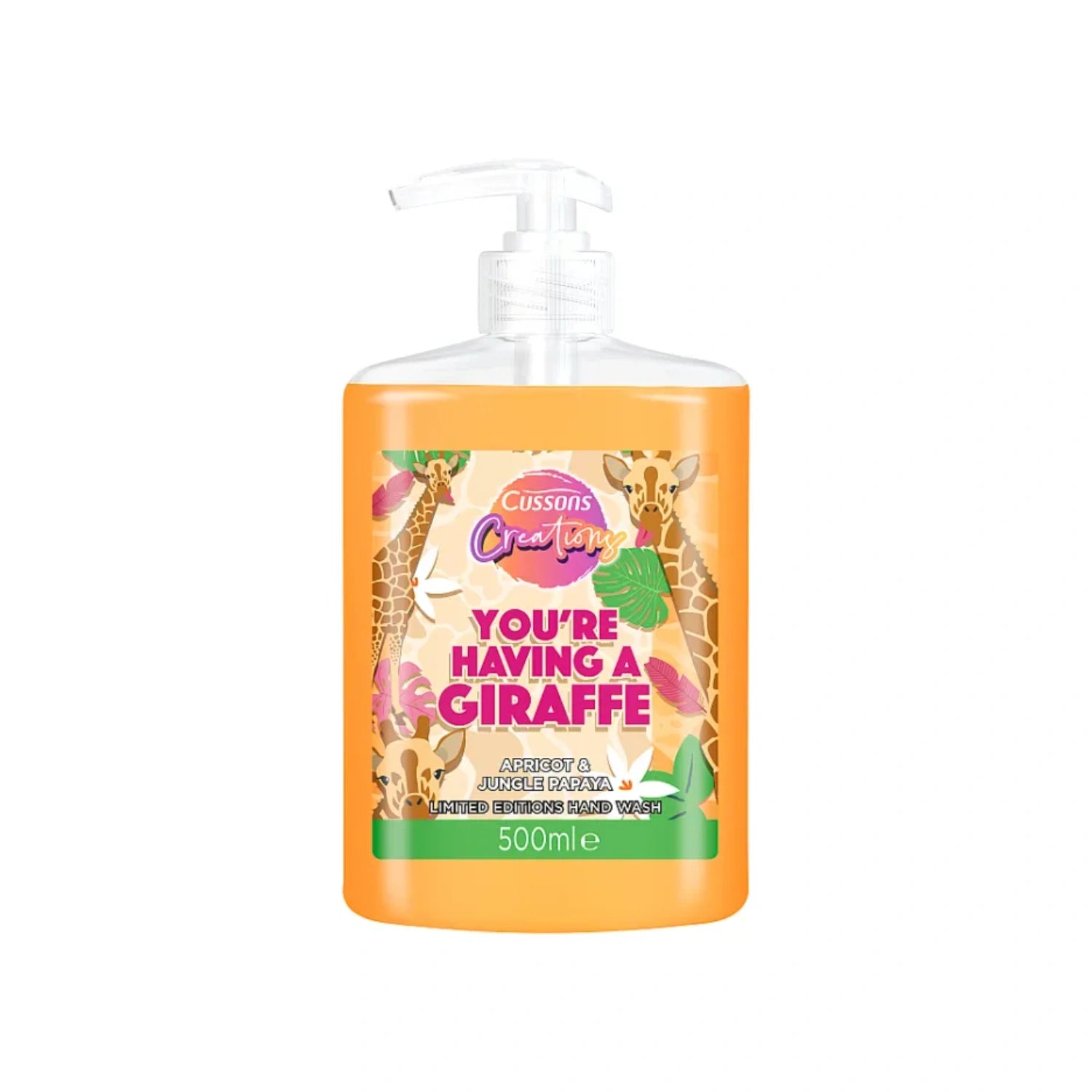 Buy Cussons Creations Hand Wash 500ml Having A Giraffe online at Intamarque Wholesale – Trusted FMCG distributor