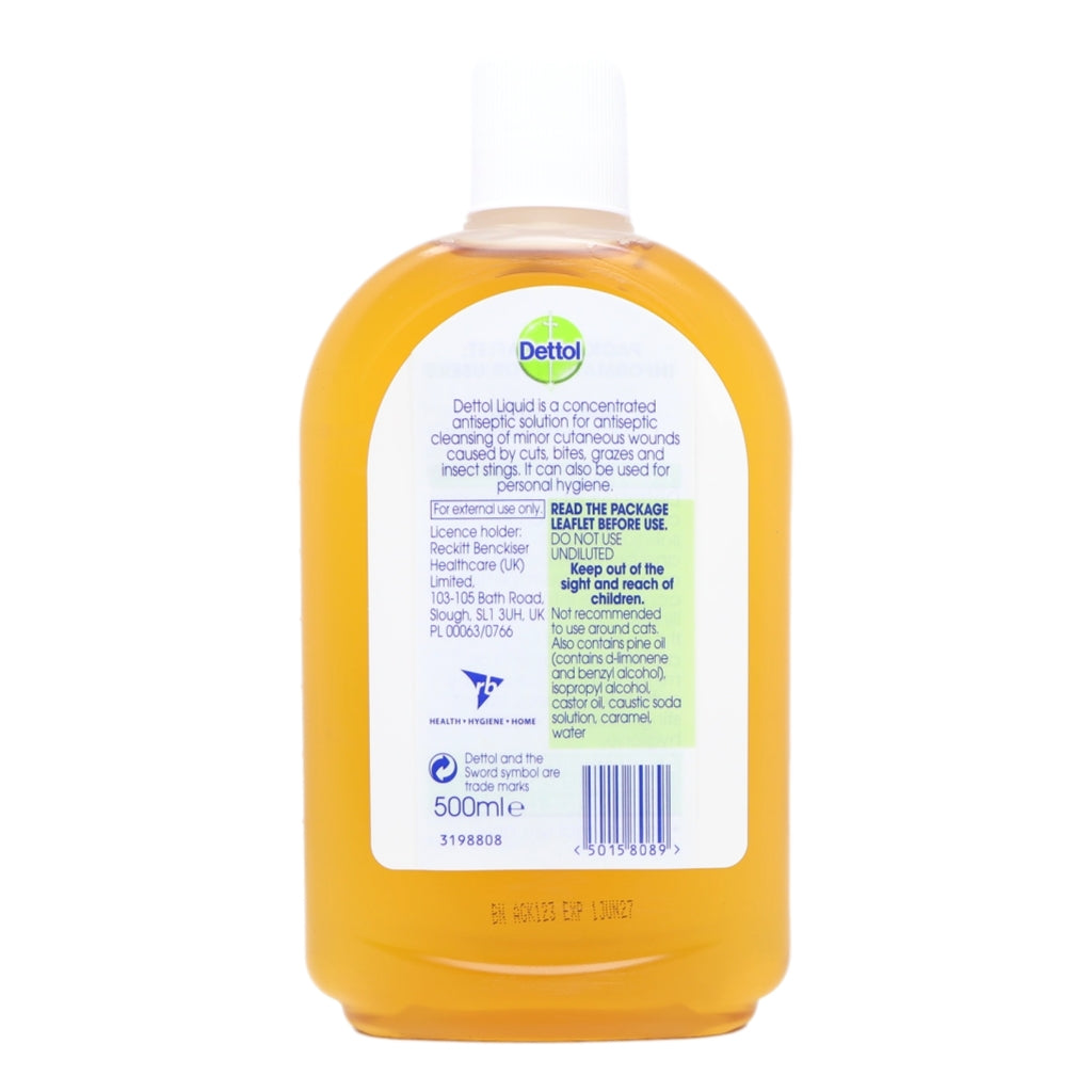 Dettol Disinfectant Liquid 500ml (MED)