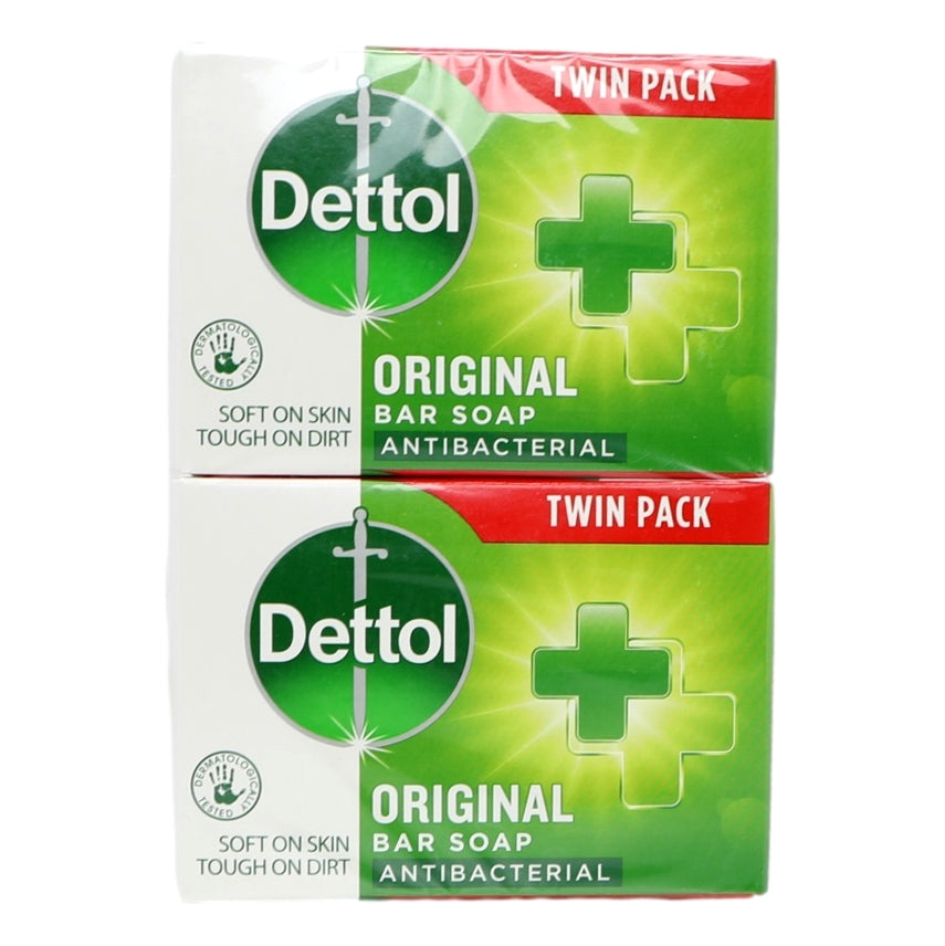 Buy Dettol Bar Soap 2x100g Anti-Bacterial online at Intamarque Wholesale – Trusted FMCG distributor