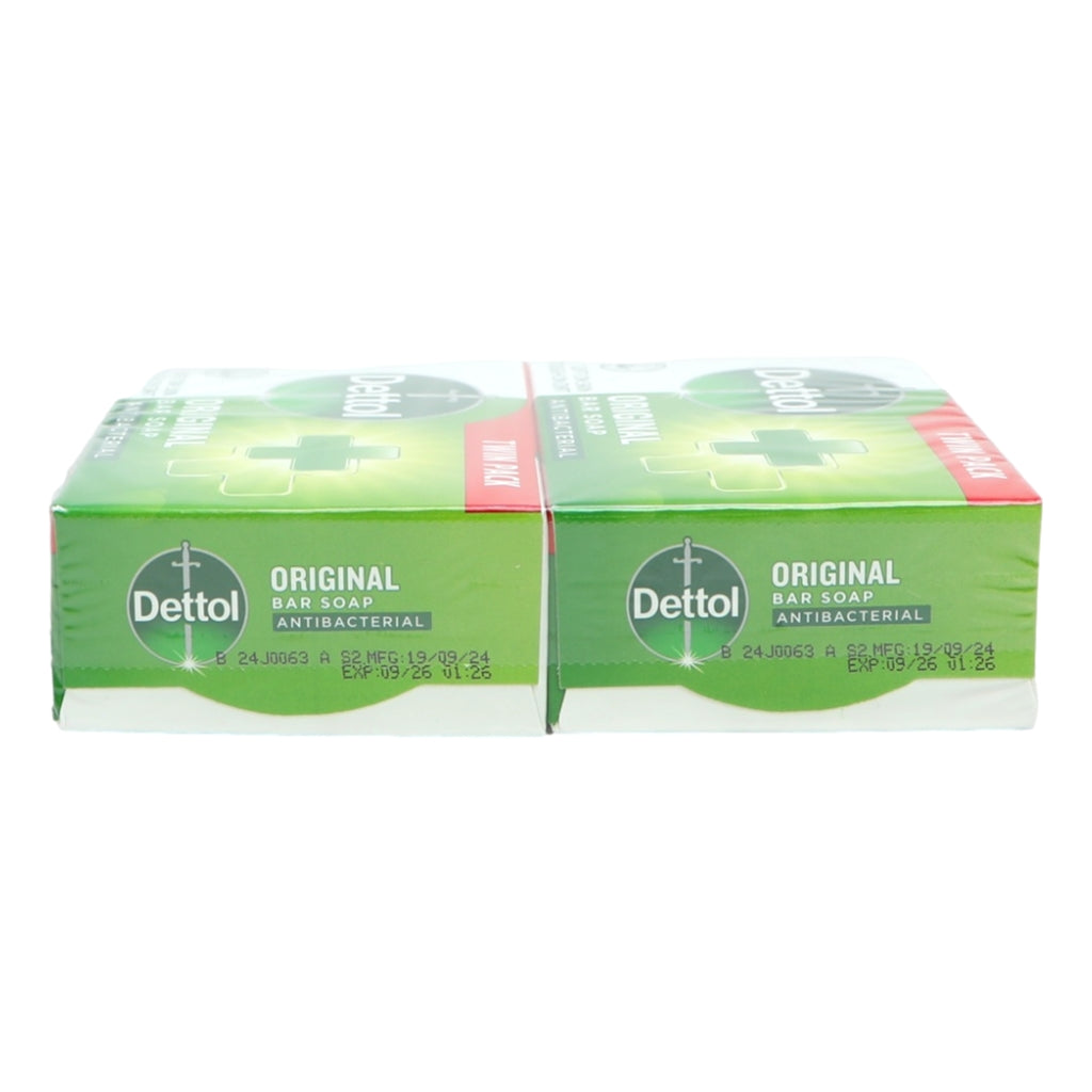 Dettol Bar Soap 2x100g Anti-Bacterial