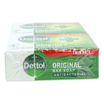 Dettol Bar Soap 2x100g Anti-Bacterial