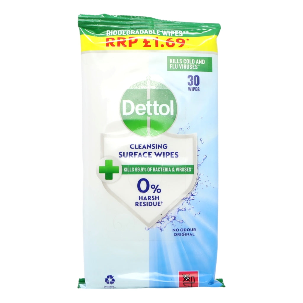 Dettol Surface Wipes 30s £1.69 PMP