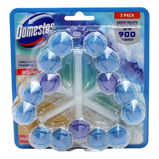 Domestos Toilet Block 3x50g Ocean