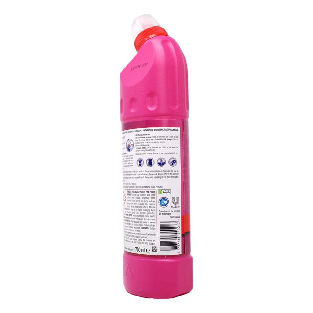 Domestos Bleach 750ml Pink