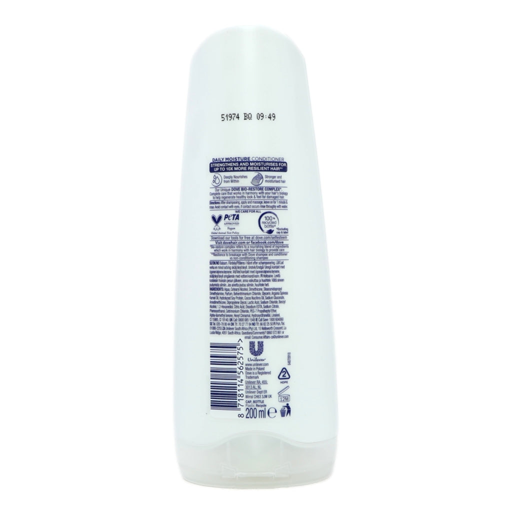 Dove Conditioner 200ml Daily Moisture