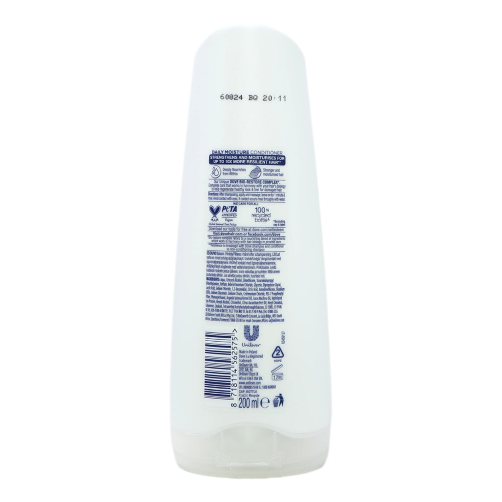 Dove Hair Conditioner 200ml Daily Moisture