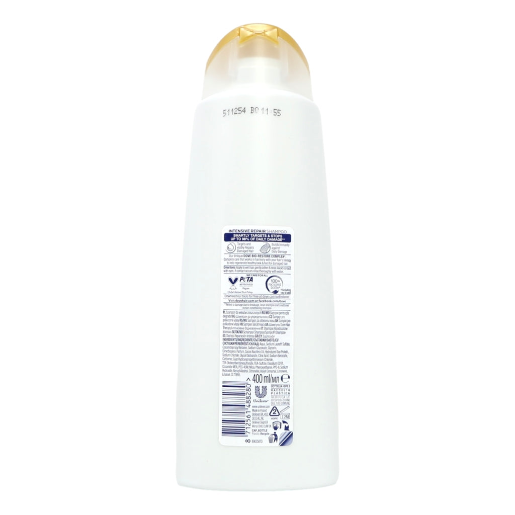 Dove Shampoo 400ml Intensive Repair