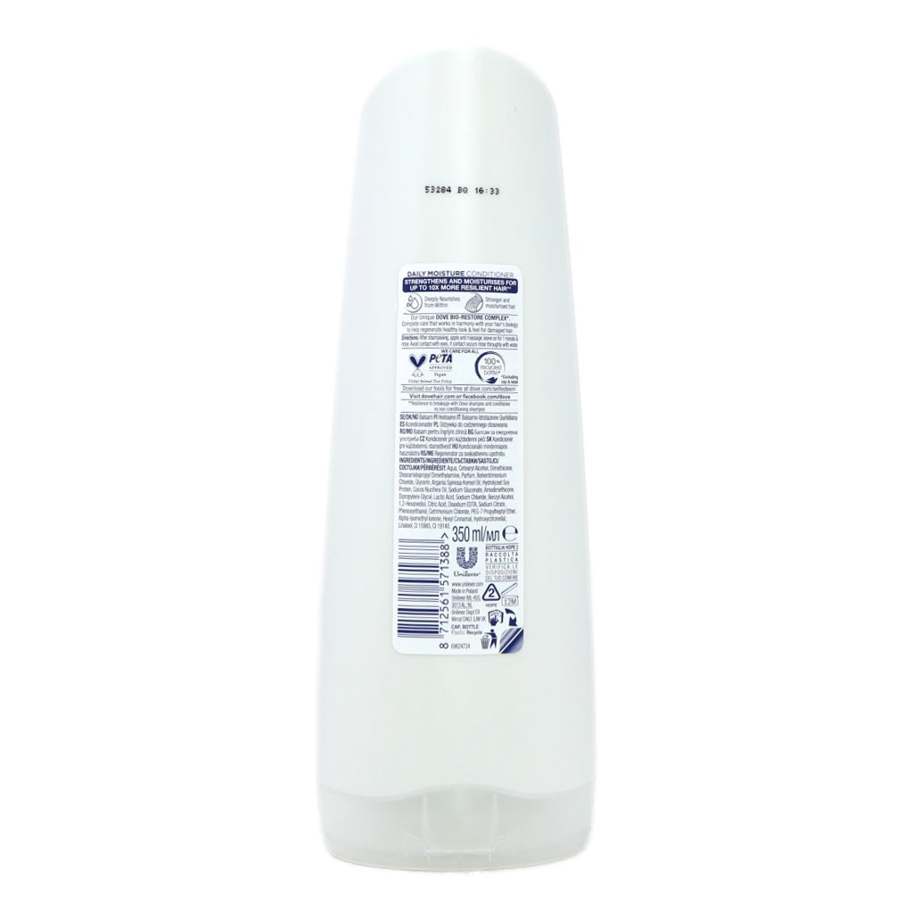 Dove Hair Conditioner 350ml Daily Moisture