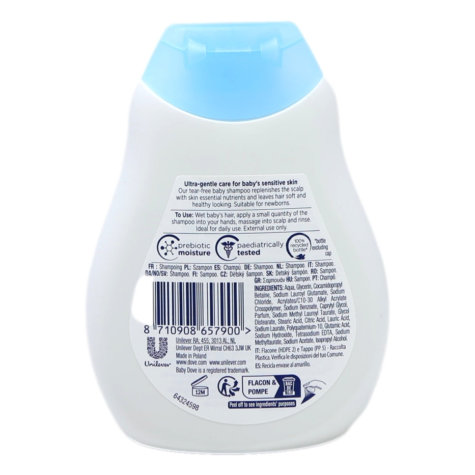 Dove Baby Shampoo 200ml Rich Moisture