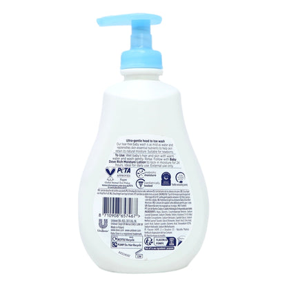 Dove Baby Head to Toe Wash 400ml Rich Moisture