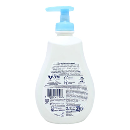 Dove Baby Head to Toe Wash 400ml Rich Moisture