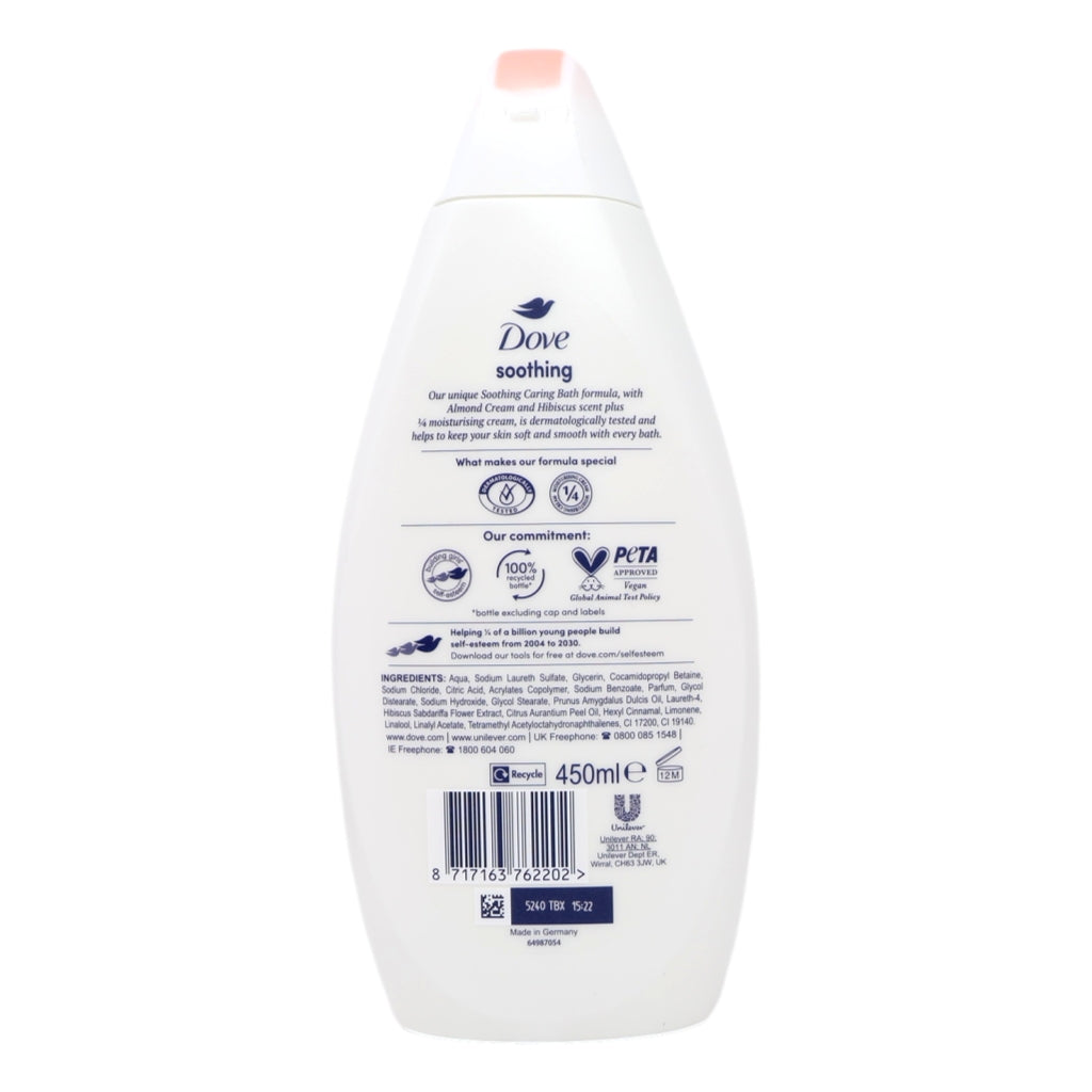 Dove Bath 450ml Almond
