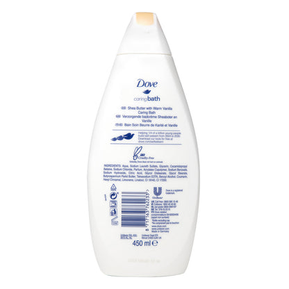 Dove Bath 450ml Shea Butter