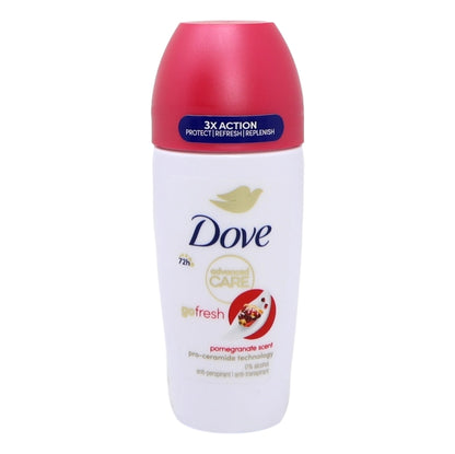Dove Roll On 50ml Advanced Care Pomegranate & Lemon