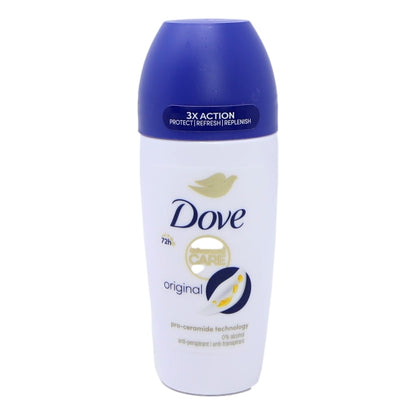 Dove Roll On 50ml Advanced Care Original