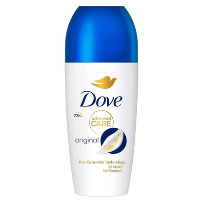 Dove Roll On 50ml Advanced Care Original