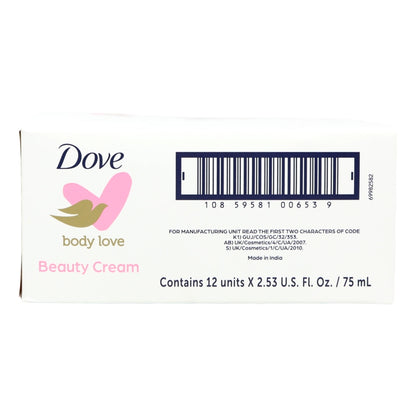 Dove Cream 75ml Nourishing Beauty (4x12s)