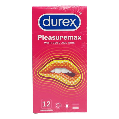 Durex Pleasuremax 12s (6x12)