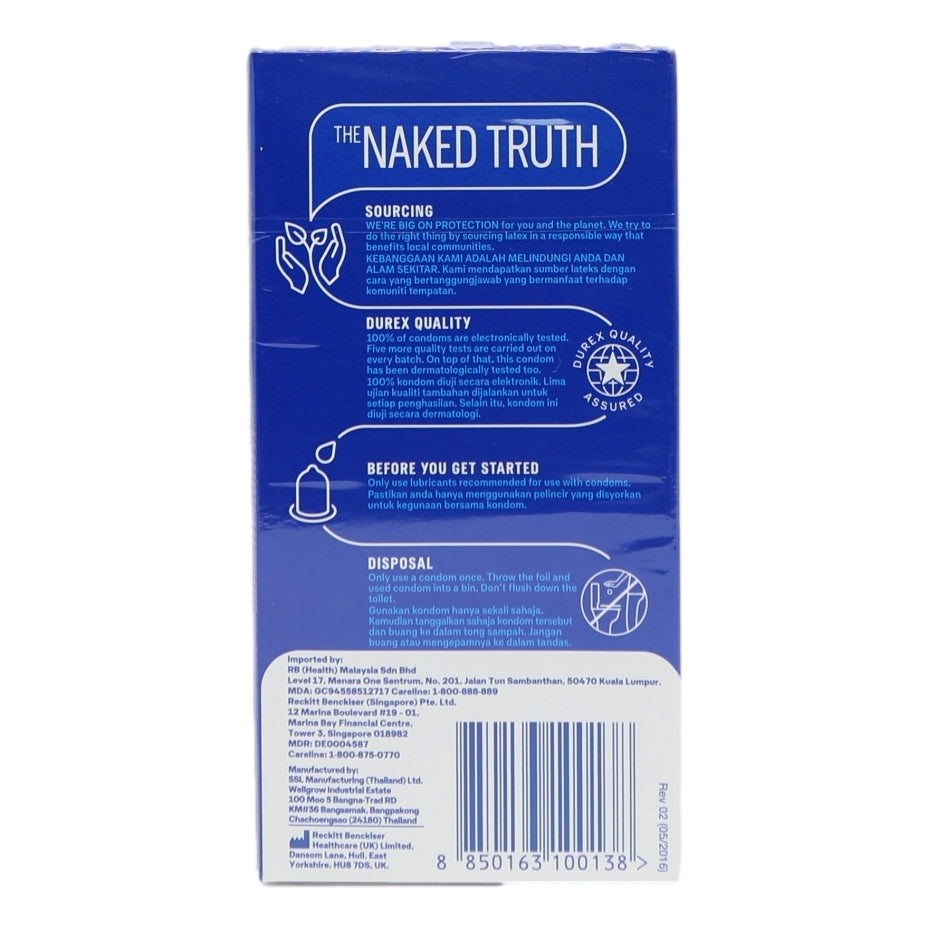 Durex Condoms 12pk Extra Safe