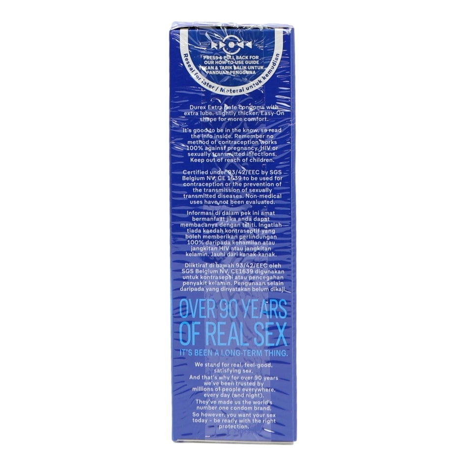 Durex Condoms 12pk Extra Safe