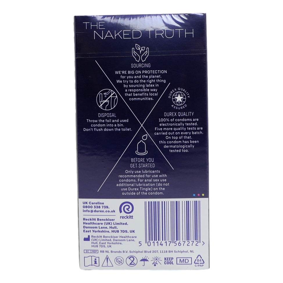 Durex Condoms 12pk Intense