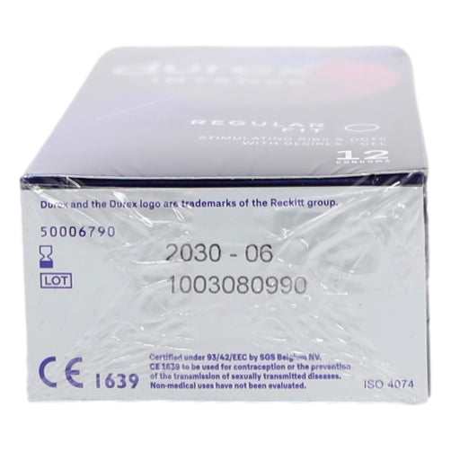 Durex Condoms 12pk Intense