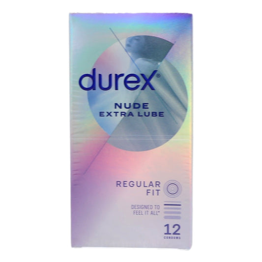 Durex Condoms 12pk Nude Extra Lube