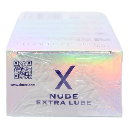 Durex Condoms 12pk Nude Extra Lube Regular