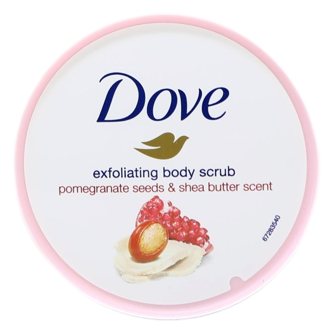 Dove Body Scrub 225ml Pomegranate & Shea Butter