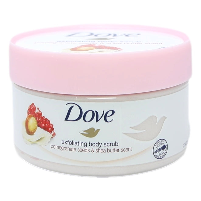 Dove Body Scrub 225ml Pomegranate & Shea Butter
