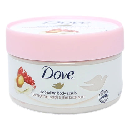 Dove Body Scrub 225ml Pomegranate & Shea Butter