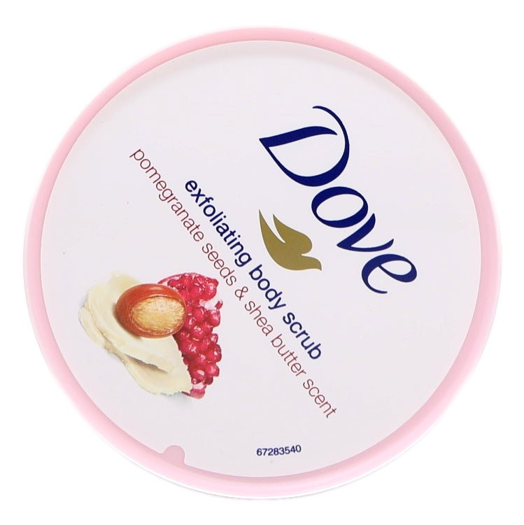 Dove Body Scrub 225ml Pomegranate & Shea Butter