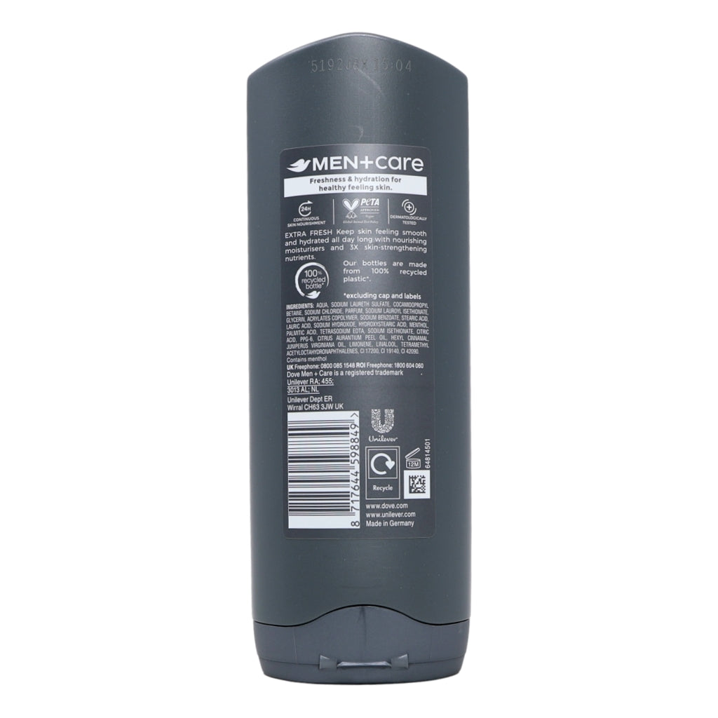 Dove Men Bodywash 250ml Extra Fresh