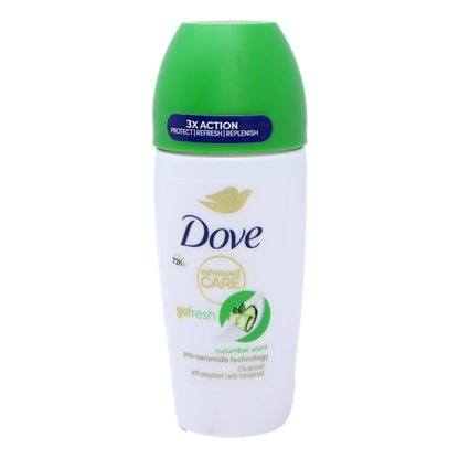 Dove Roll On 50ml Advanced Care Cucumber