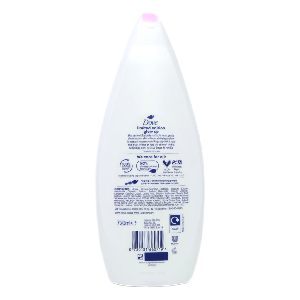 Dove Body Wash 720ml Glow Up
