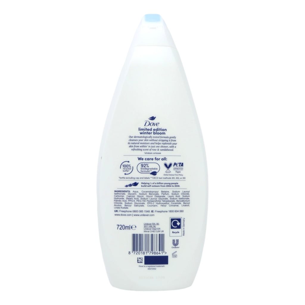 Dove Body Wash 720ml Winter Care