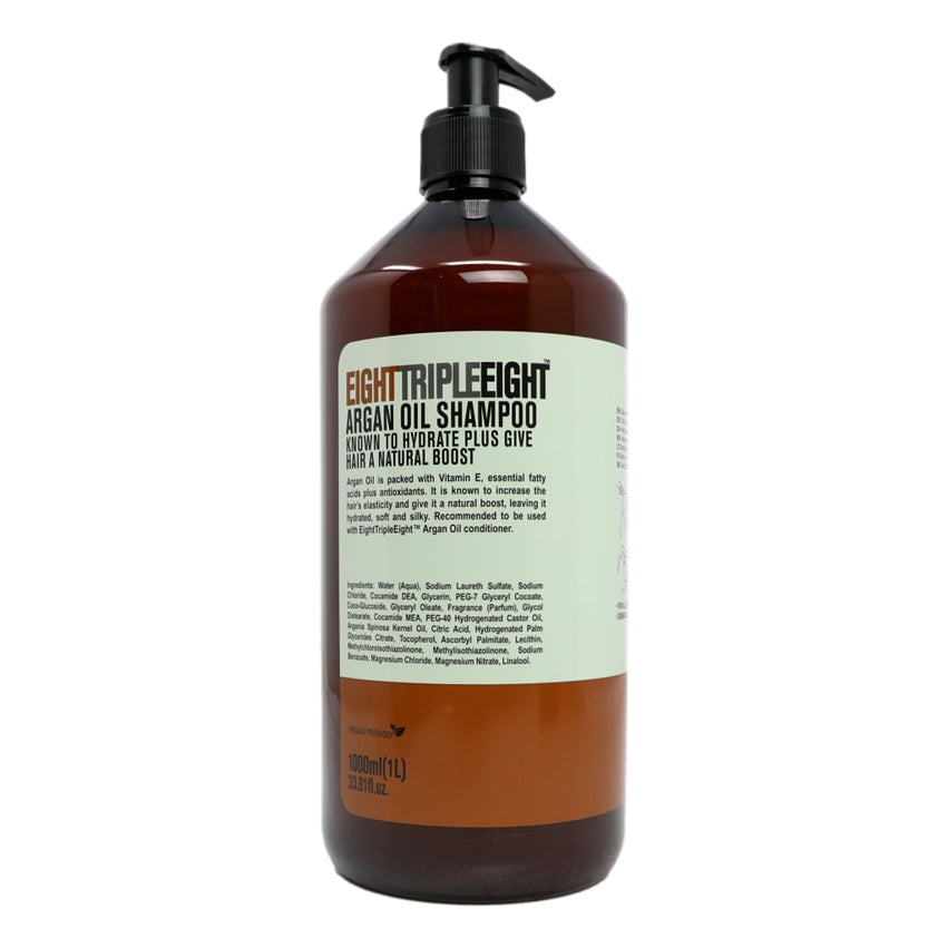 Eight Triple Eight Shampoo 1 Litre Argan Oil