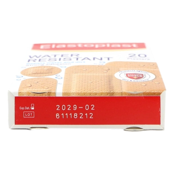 Elastoplast 20s Water Resistant