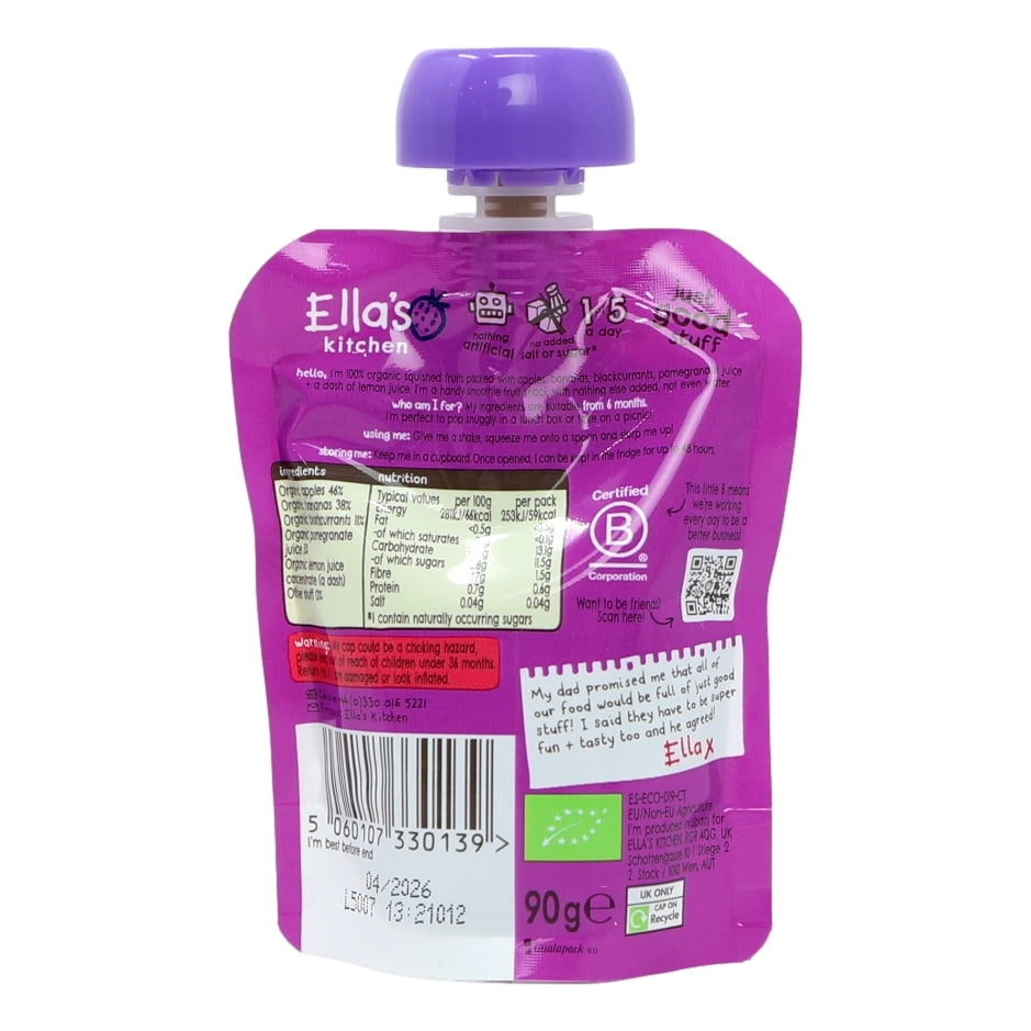 Ella's Smoothie Fruit - The Purple One
