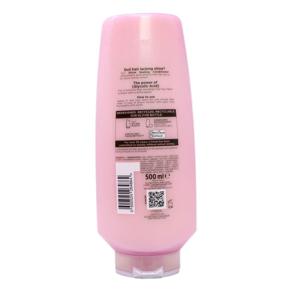 L'Oreal Elvive Conditioner 500ml Glycolic Gloss