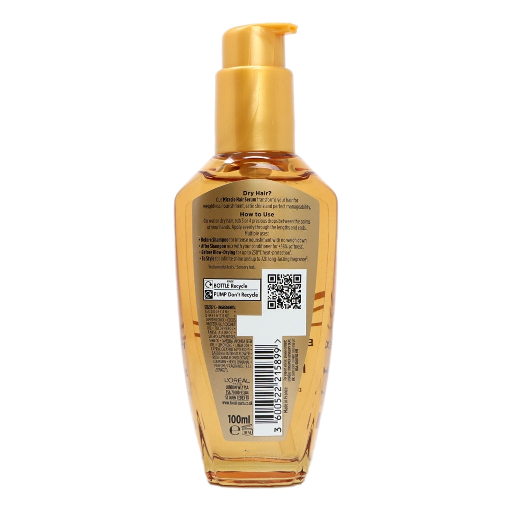 L'Oreal Elvive Extraordinary Oil 100ml All Hairtypes