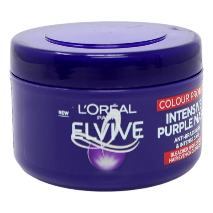 L'Oreal Elvive Mask 250ml Colour Protect Anti-Brassiness Purple