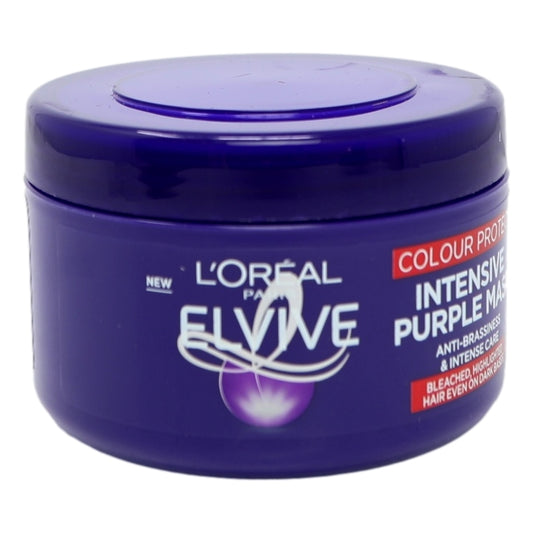 L'Oreal Elvive Mask 250ml Colour Protect Anti-Brassiness Purple