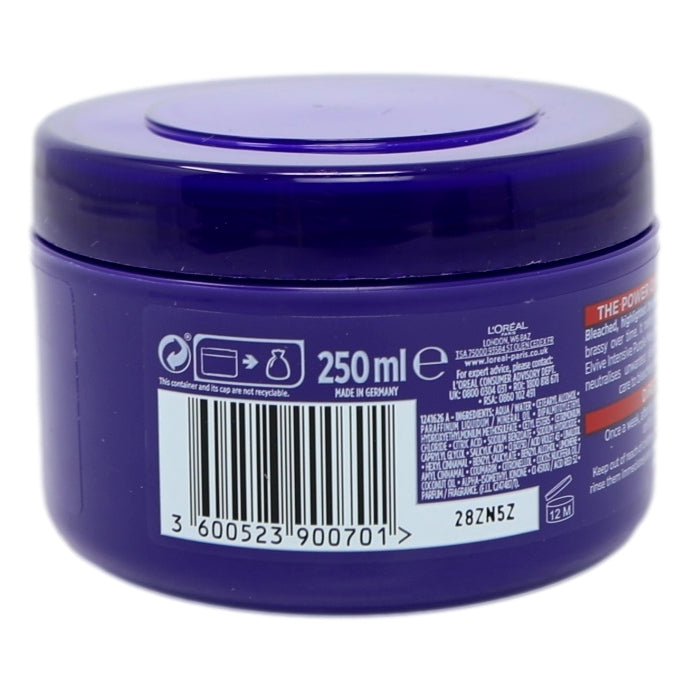 L'Oreal Elvive Mask 250ml Colour Protect Anti-Brassiness Purple