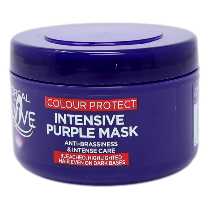 L'Oreal Elvive Mask 250ml Colour Protect Anti-Brassiness Purple