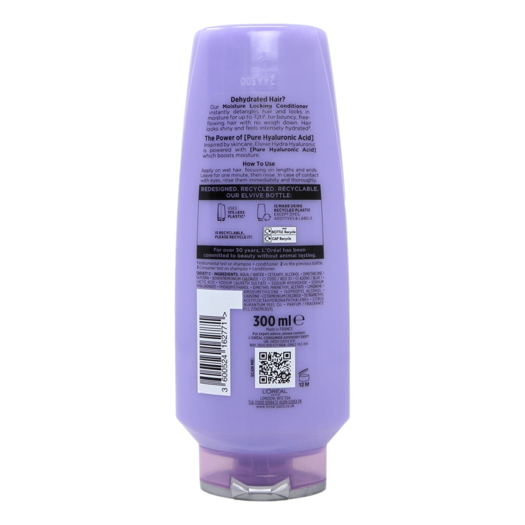 L'Oreal Elvive Conditioner 300ml Hyaluron