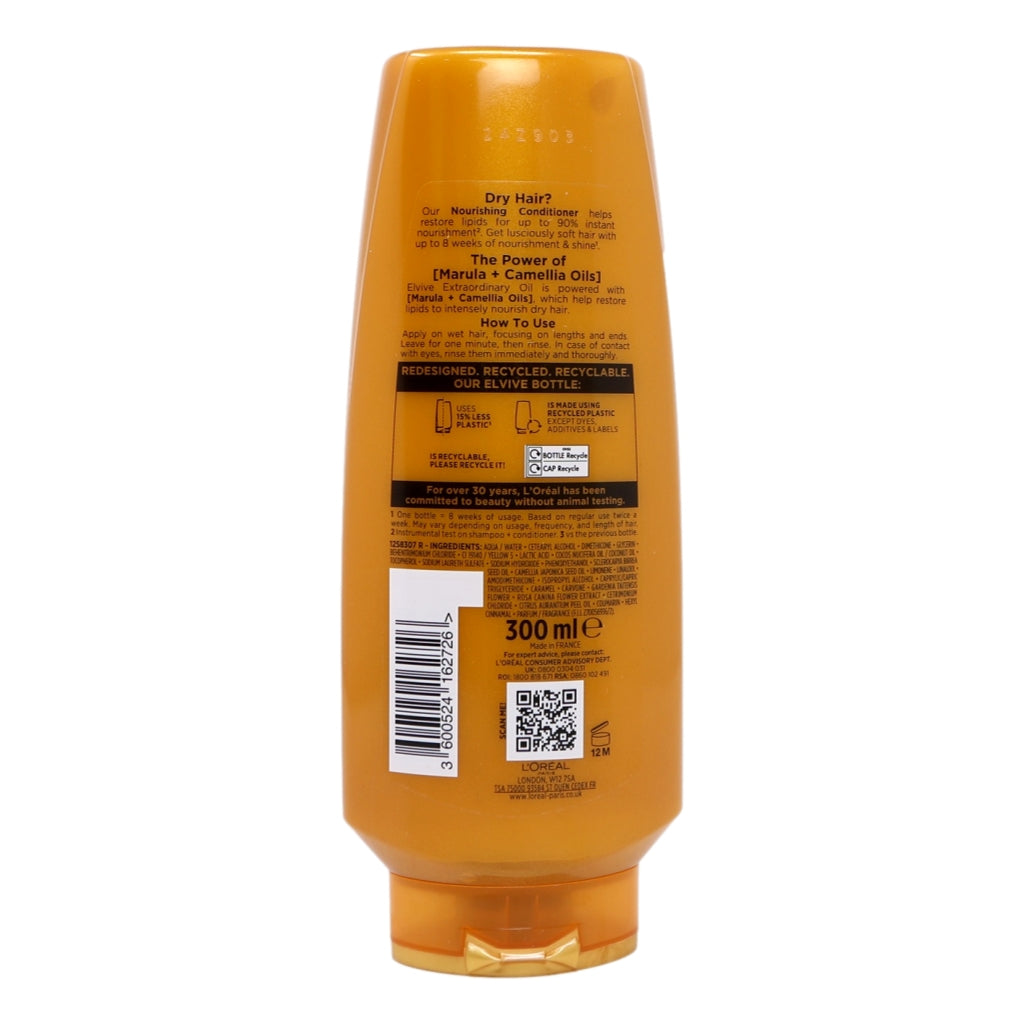 L'Oreal Elvive Conditioner 300ml Extraordinary Oil Normal