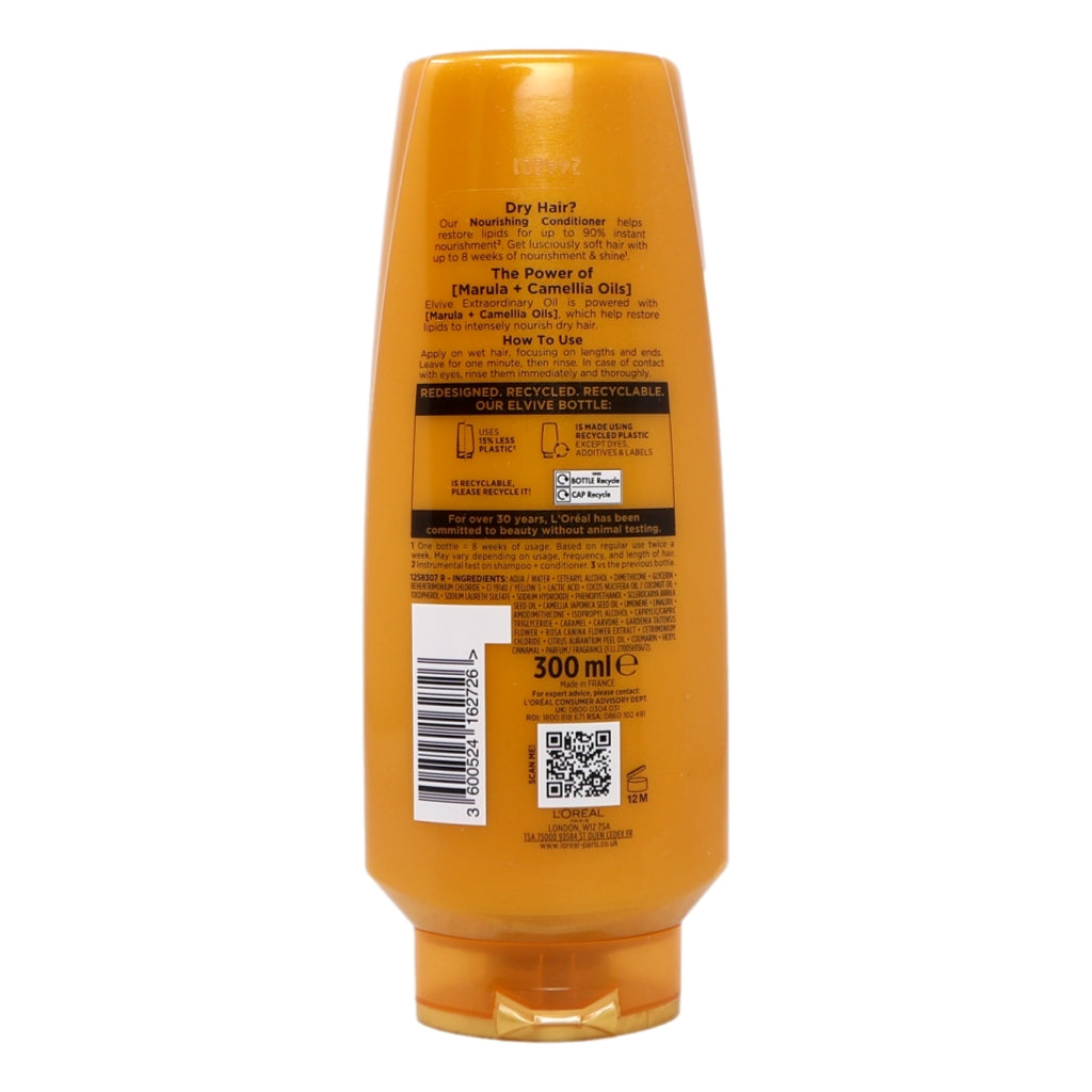 L'Oreal Elvive Conditioner 300ml Extraordinary Oil Normal