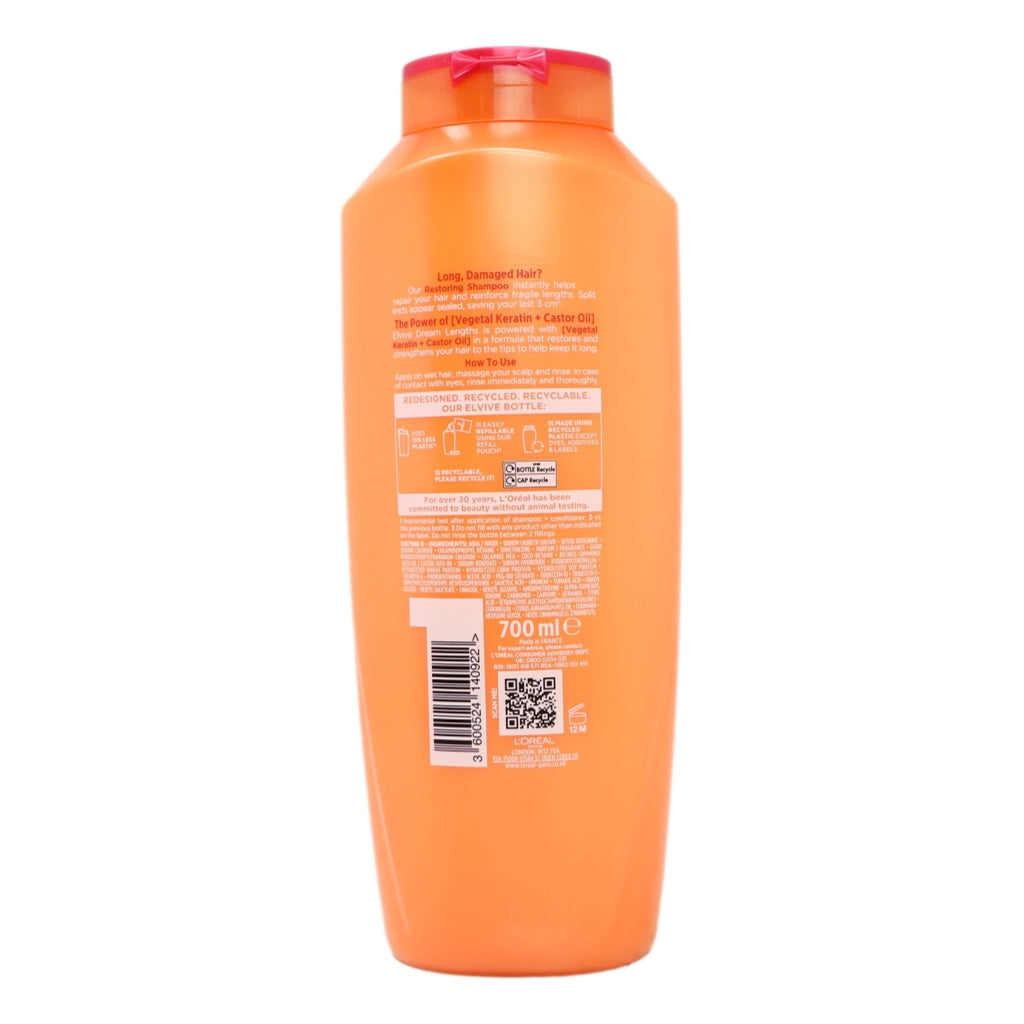 L'Oreal Elvive Shampoo 700ml Dream Lengths