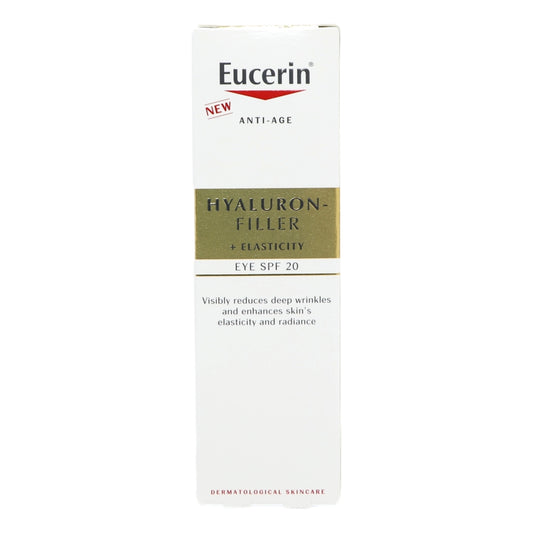 Buy Eucerin Hyaluron Eye Cream 15ml Filler & Elasticity SPF20 online at Intamarque Wholesale – Trusted FMCG distributor
